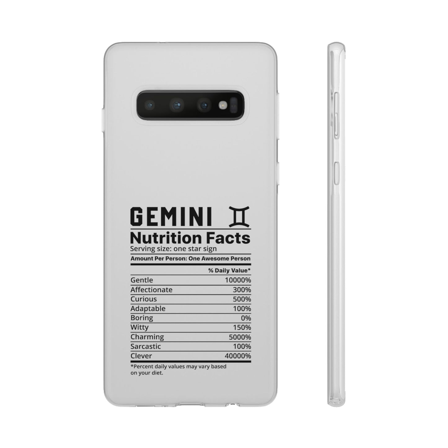 Gemini Nutrition Flexi Cases iPhone/Samsung with Gift Wrapping Option