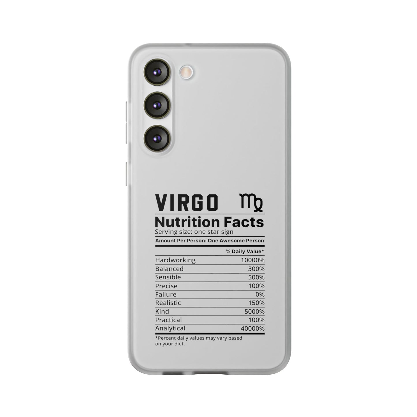 Virgo Nutrition Flexi Cases iPhone/Samsung with Gift Wrapping Option