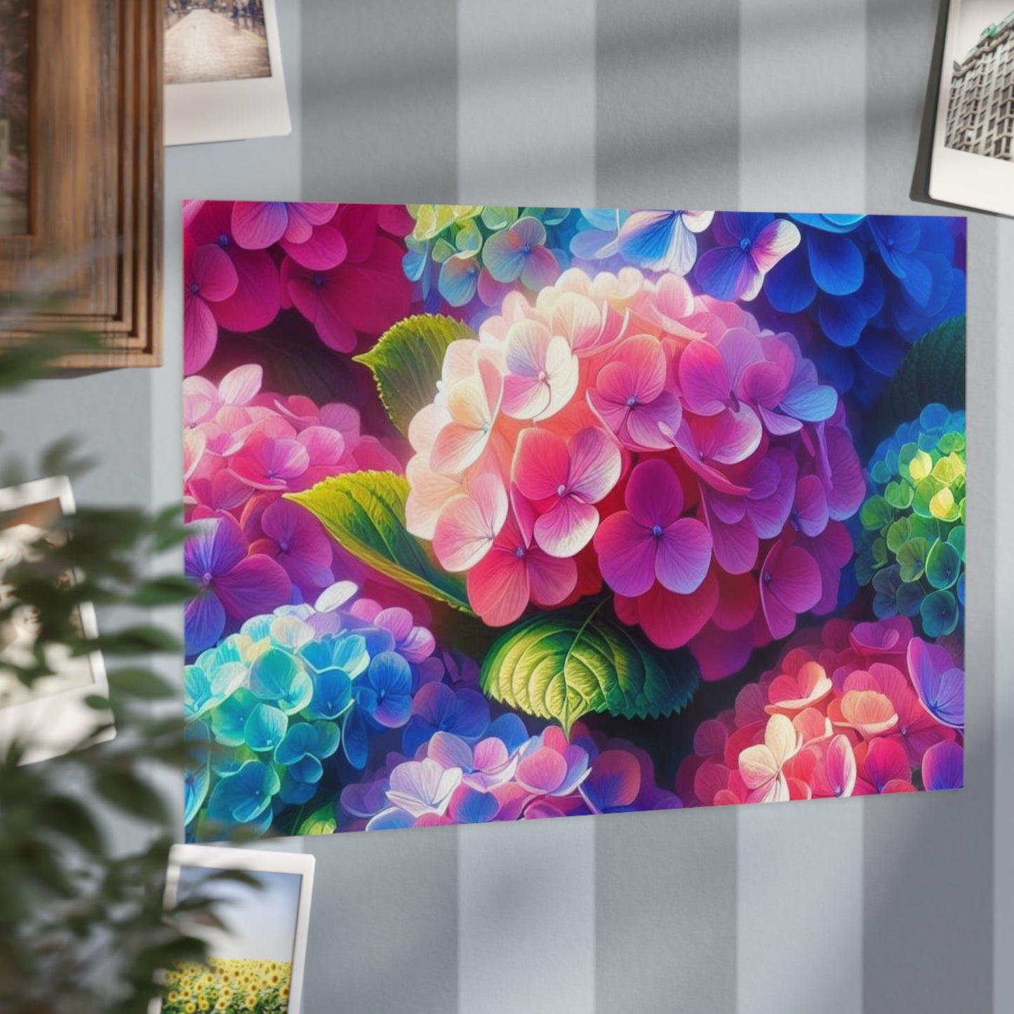 Hydrangeas Unframed Prints