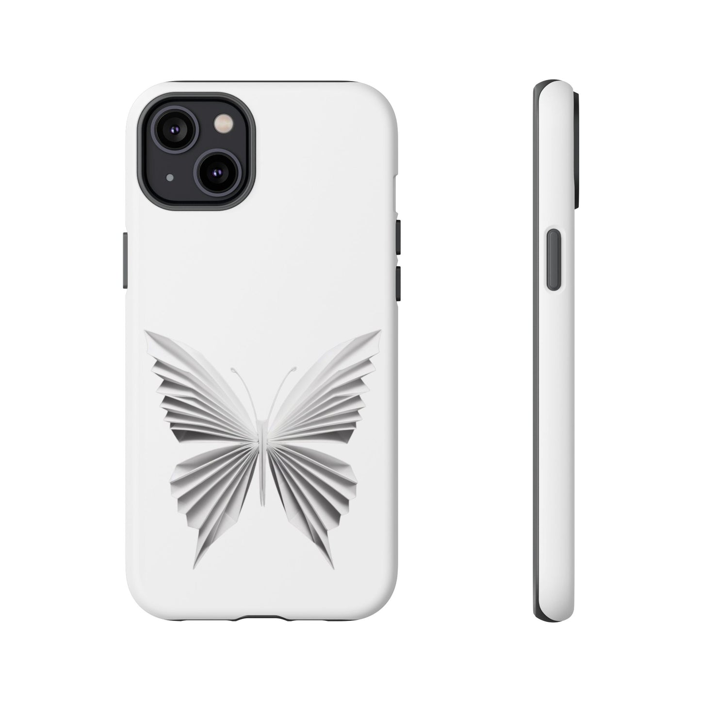 Origami White Butterfly Tough Cases iPhone/Google/Samsung