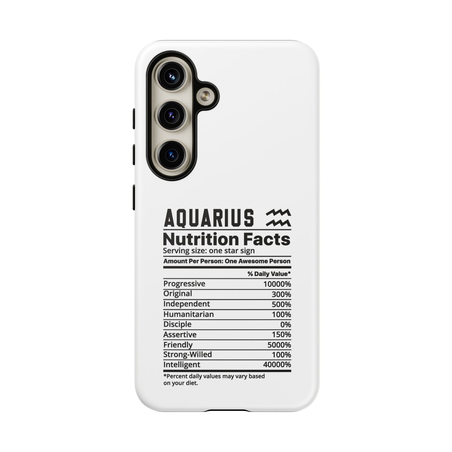 Aquarius Nutrition Tough Cases - iPhone/Google/Samsung