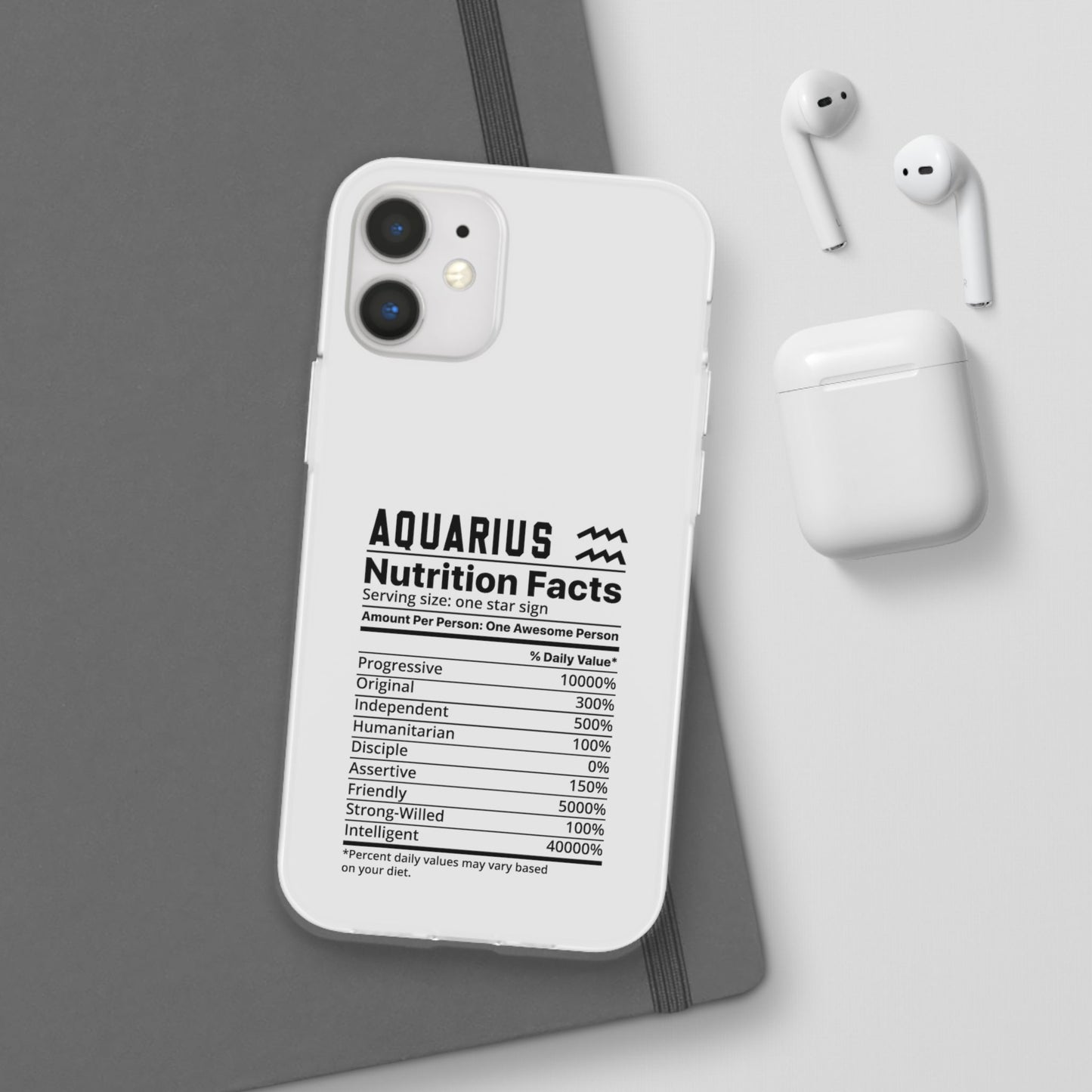 Aquarius Nutrition Flexi Cases iPhone/Samsung with Gift Wrapping Option