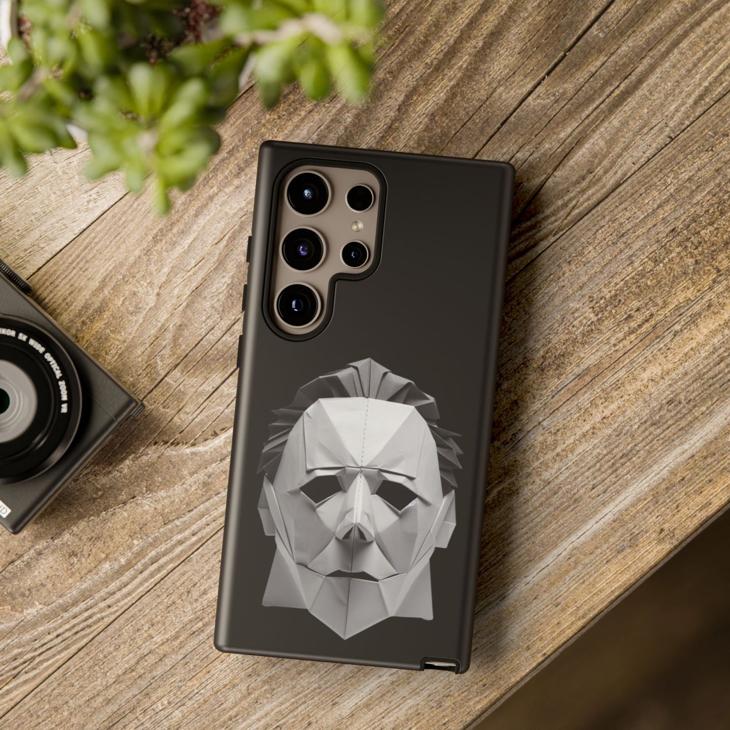 Origami Michael Myers Mask Tough Cases iPhone/Google/Samsung