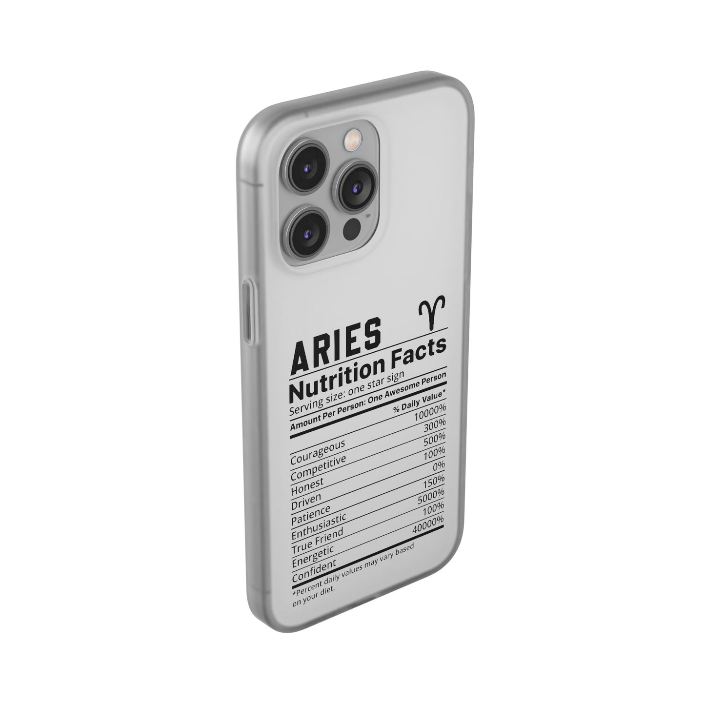 Aries Nutrition Flexi Cases iPhone/Samsung with Gift Wrapping Option