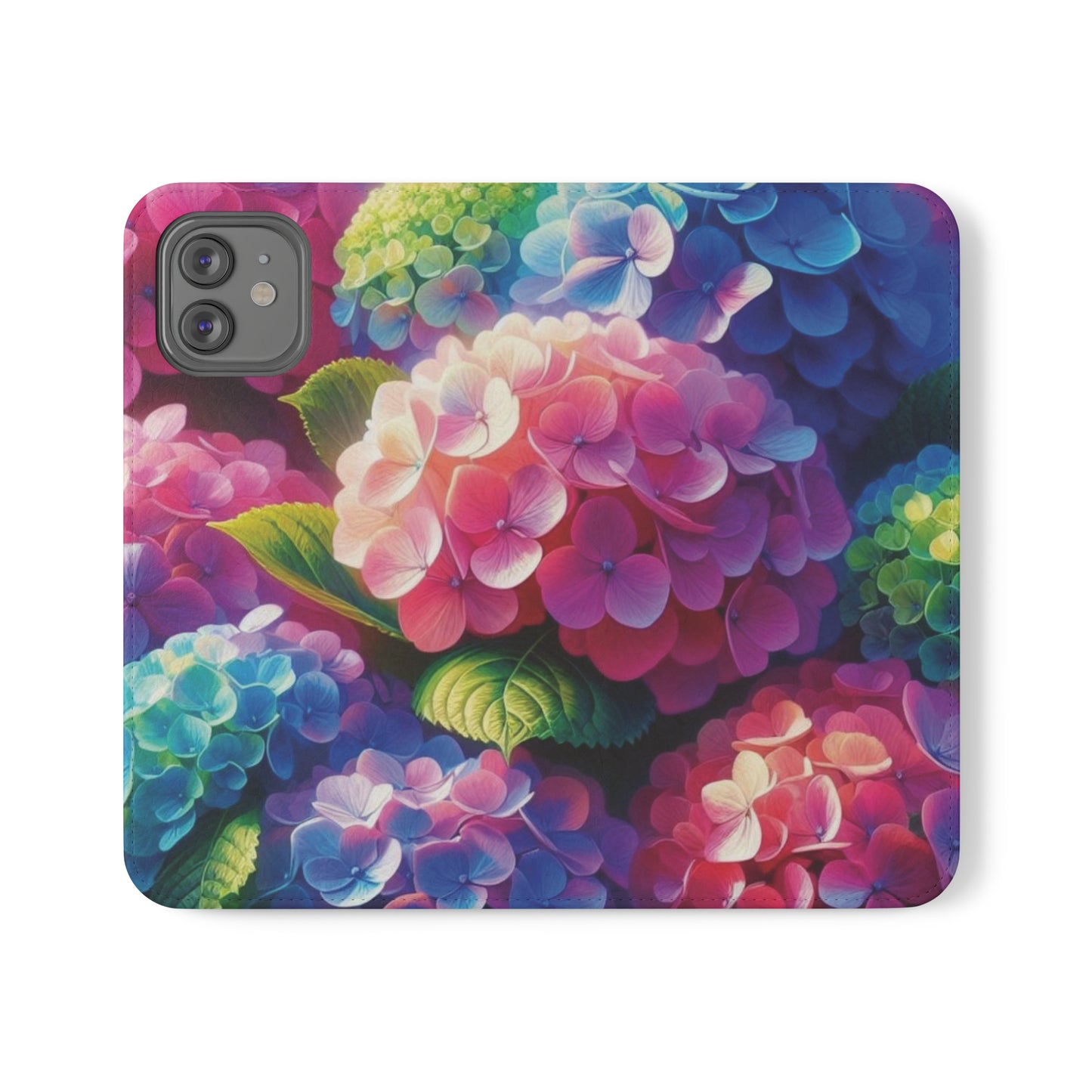 Hydrangea Flip Cases iPhone/Samsung