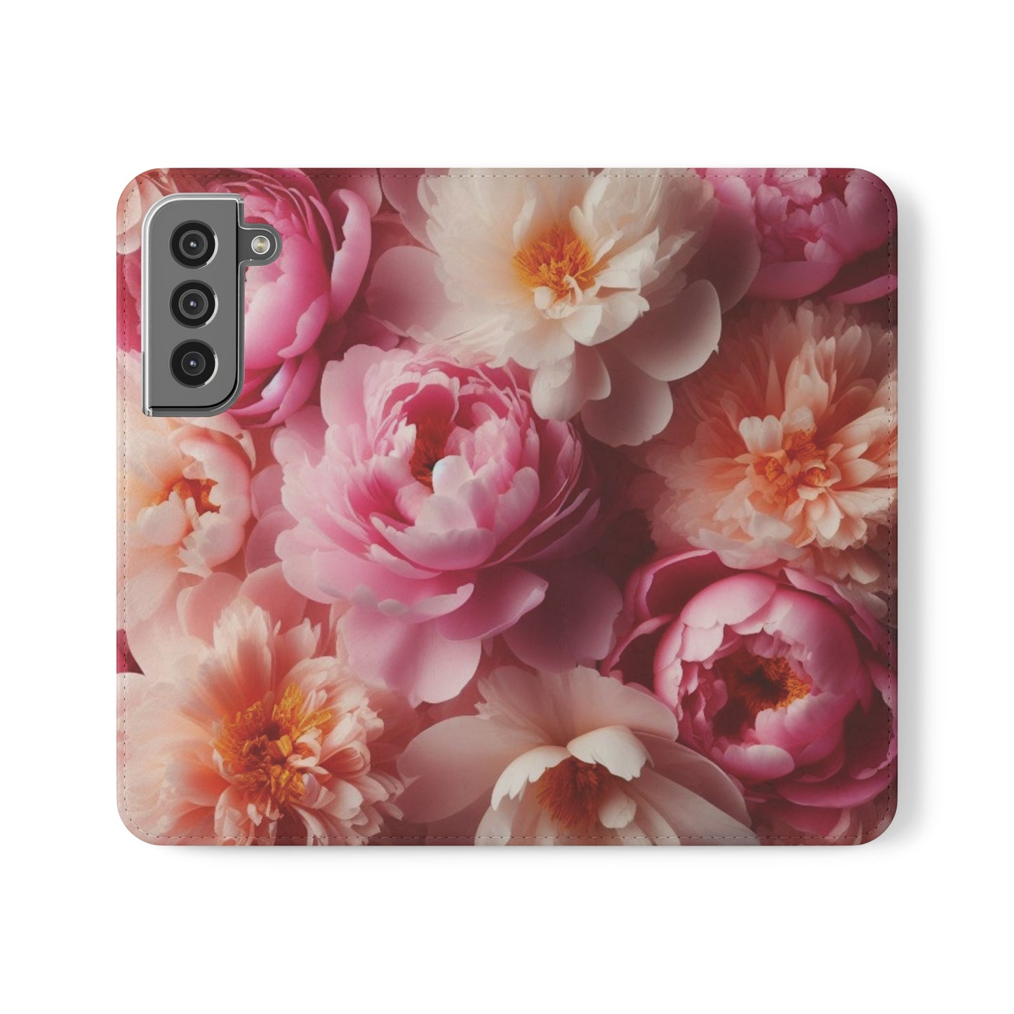 Peonies Flip Cases iPhone/Samsung