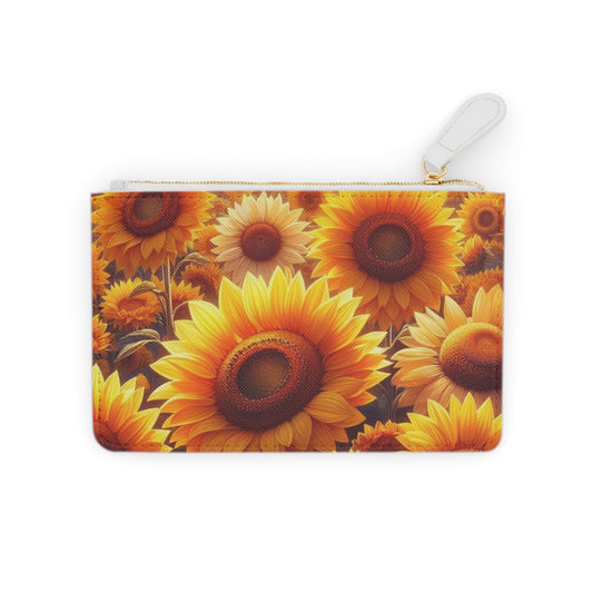 Sunflowers Mini Clutch Bag