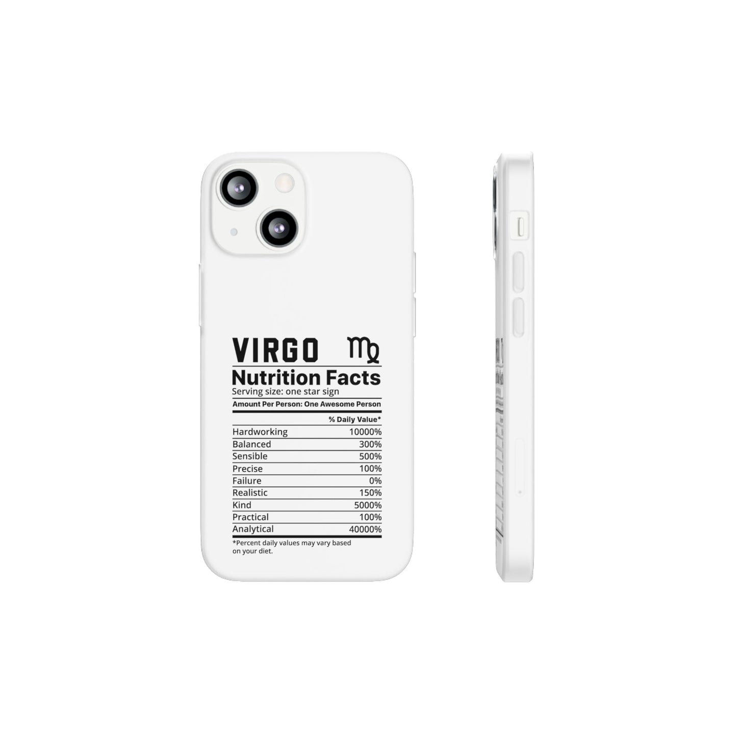 Virgo Nutrition Flexi Cases iPhone/Samsung with Gift Wrapping Option