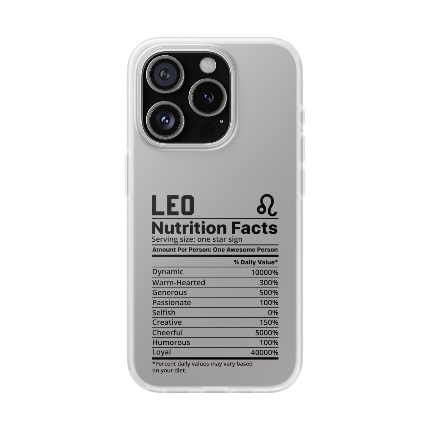 Leo Nutrition Flexi Cases iPhone/Samsung with Gift Wrapping Option