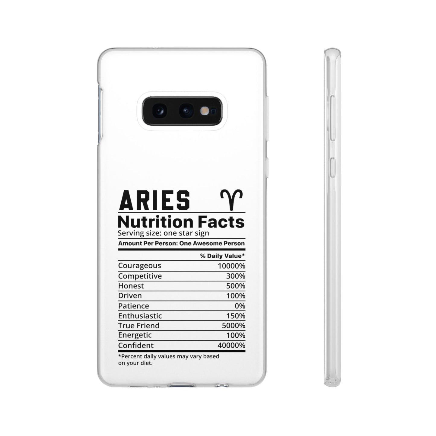 Aries Nutrition Flexi Cases iPhone/Samsung with Gift Wrapping Option