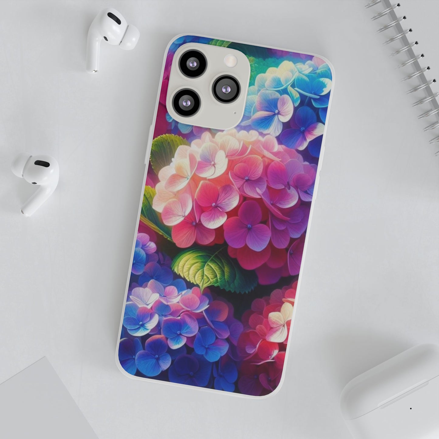 Hydrangea Flexi Cases