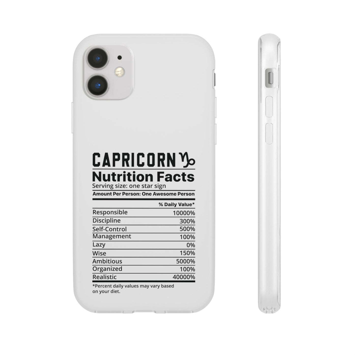 Capricorn Nutrition Flexi Cases iPhone/Samsung with Gift Wrapping Option