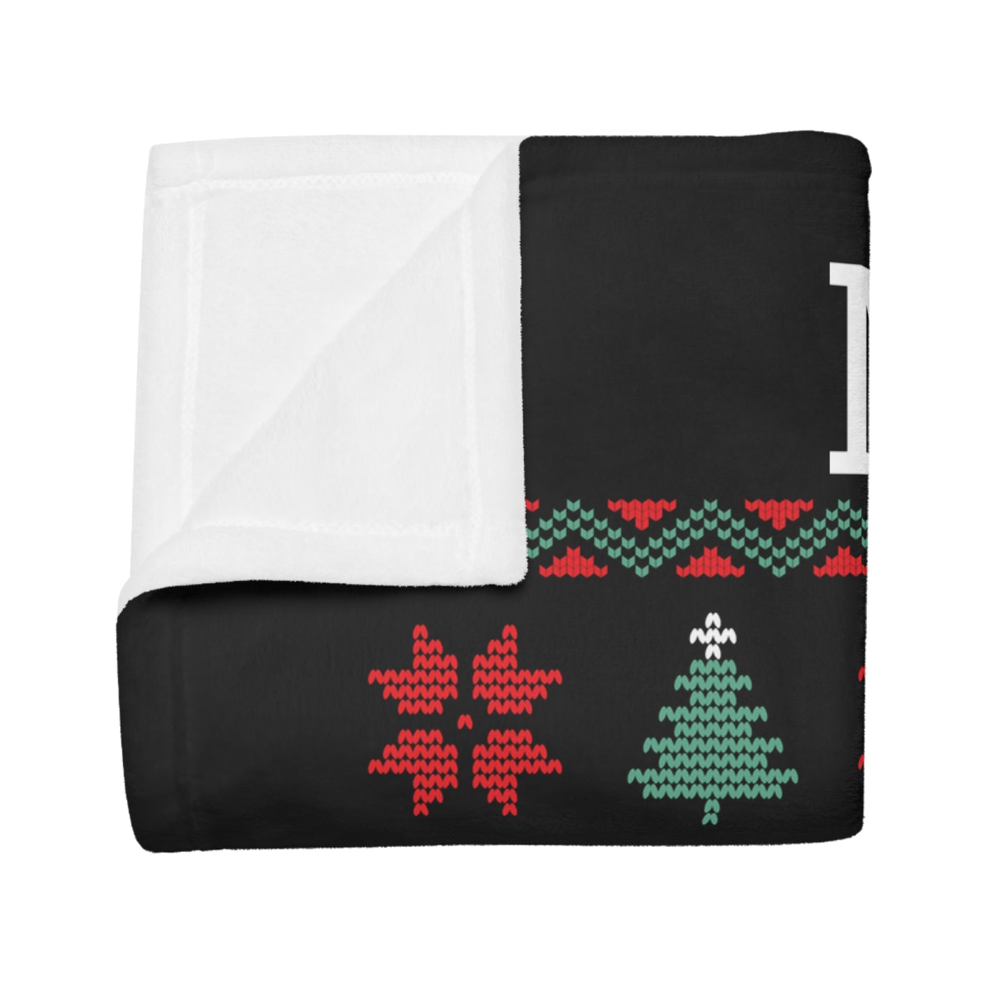 Ugly Christmas Sweater - Caravan Plush Fleece Blanket