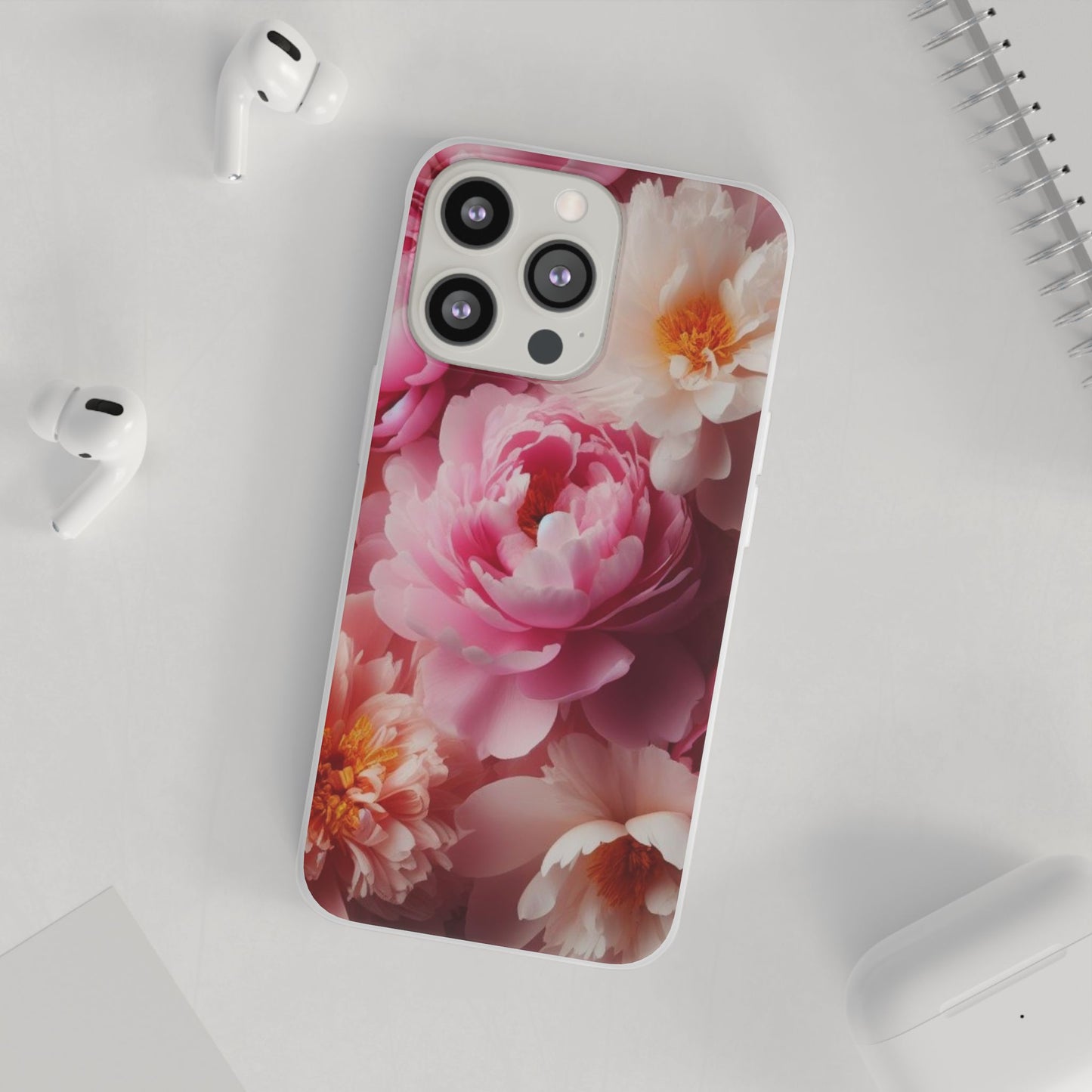 Peonies Flexi Cases