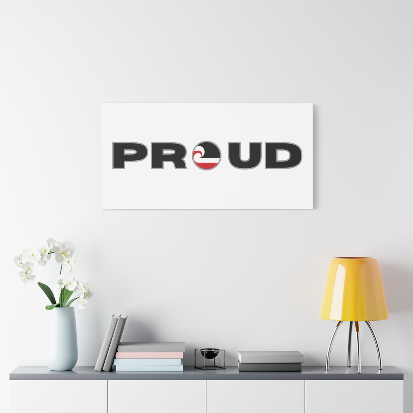 PROUD Classic Canvas - White