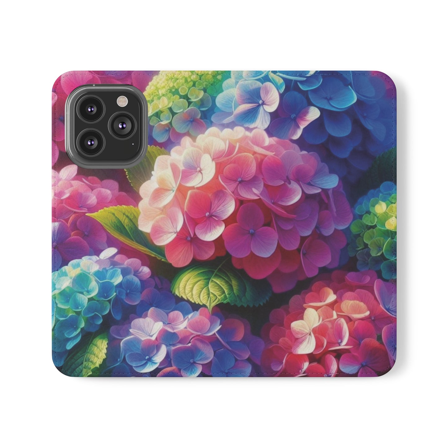 Hydrangea Flip Cases iPhone/Samsung