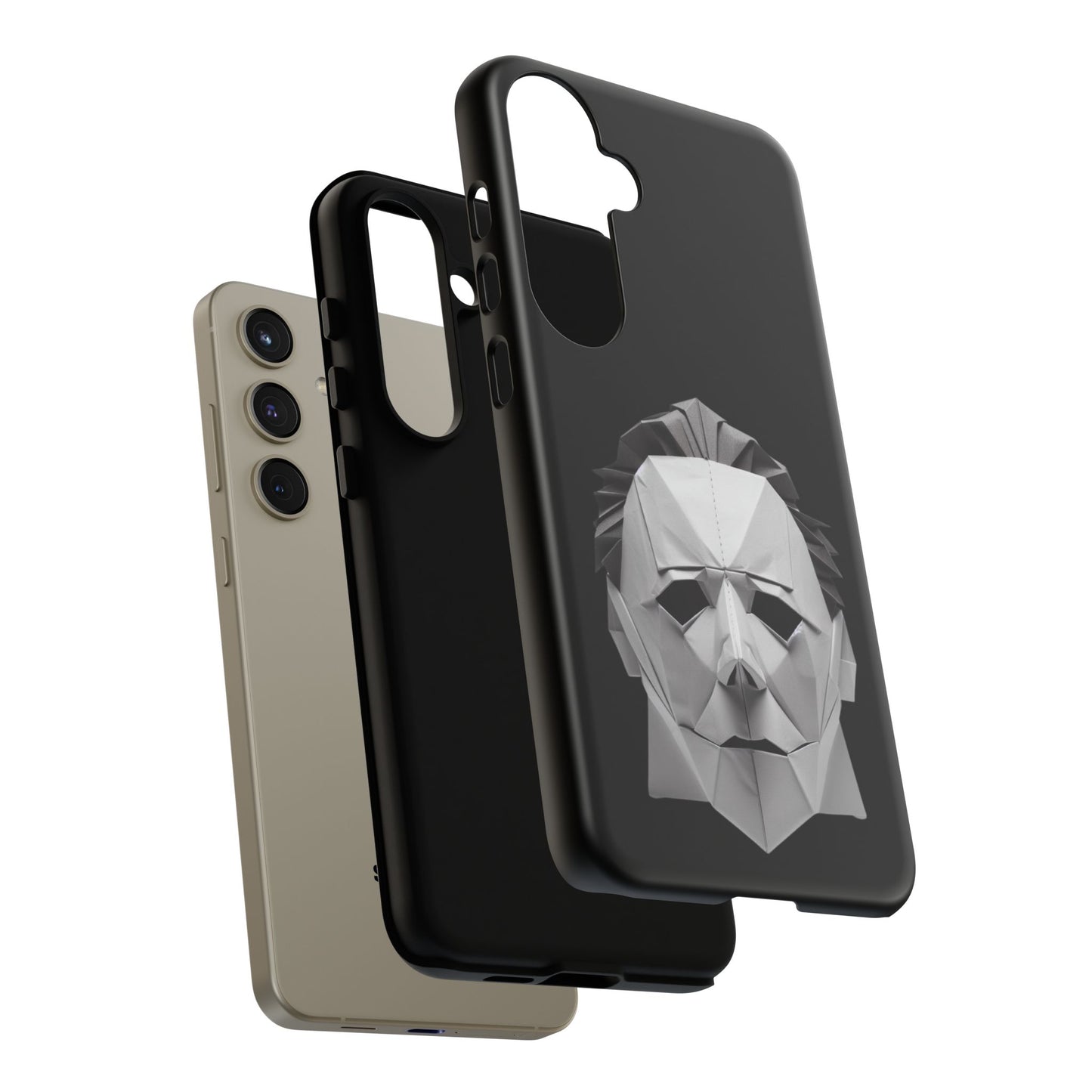 Origami Michael Myers Mask Tough Cases iPhone/Google/Samsung