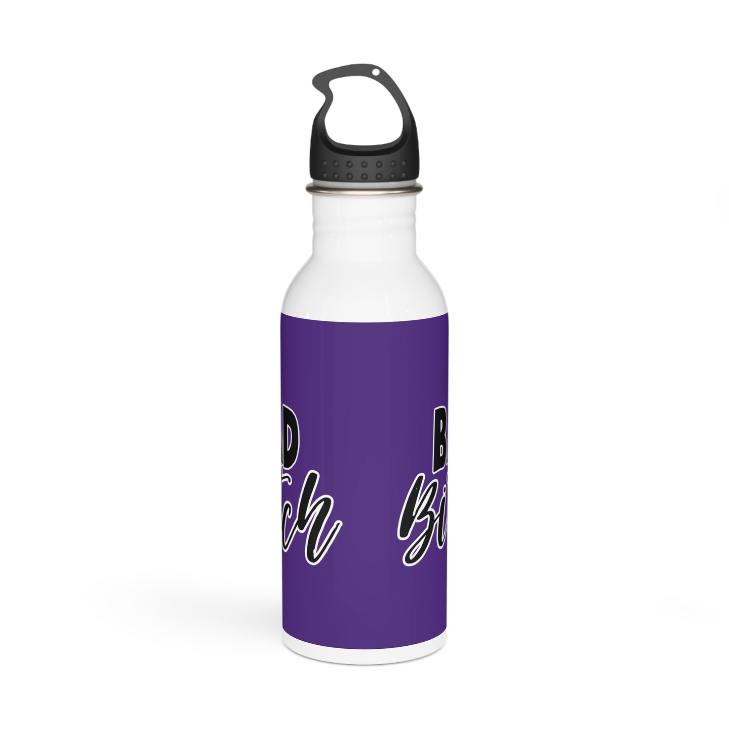 Bad Bitch Stylish Stainless Steel Water Bottle - Eco-Friendly, Durable, Perfect for On-the-Go - Purple