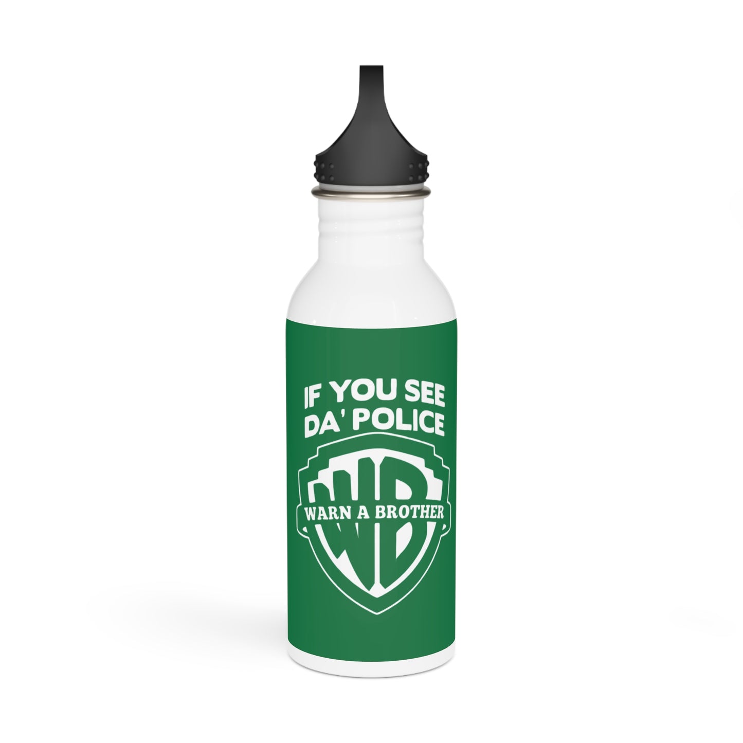 Warn A Brother Stylish Stainless Steel Water Bottle - Eco-Friendly, Durable, Perfect for On-the-Go - Green