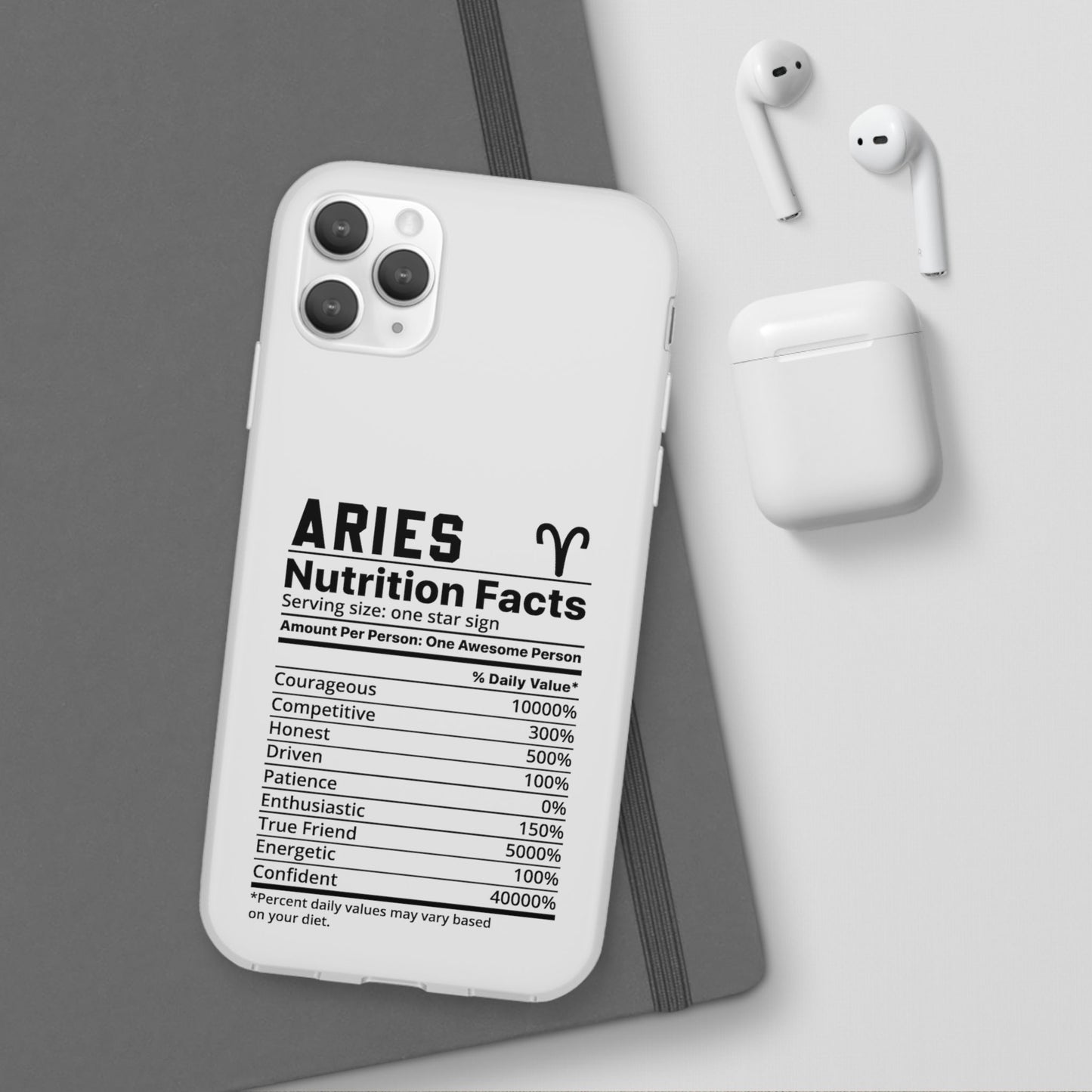 Aries Nutrition Flexi Cases iPhone/Samsung with Gift Wrapping Option