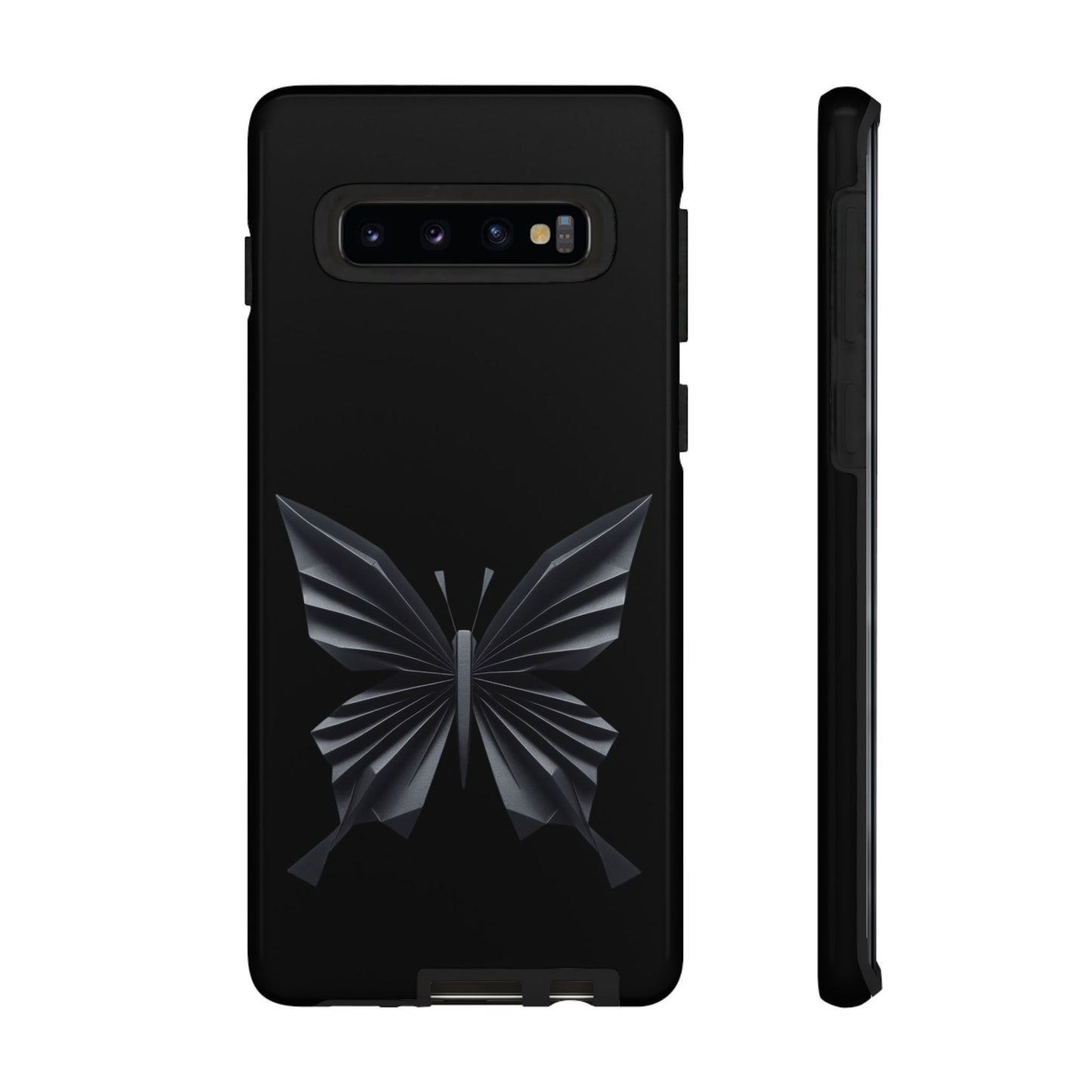 Origami Black Butterfly Tough Cases iPhone/Google/Samsung