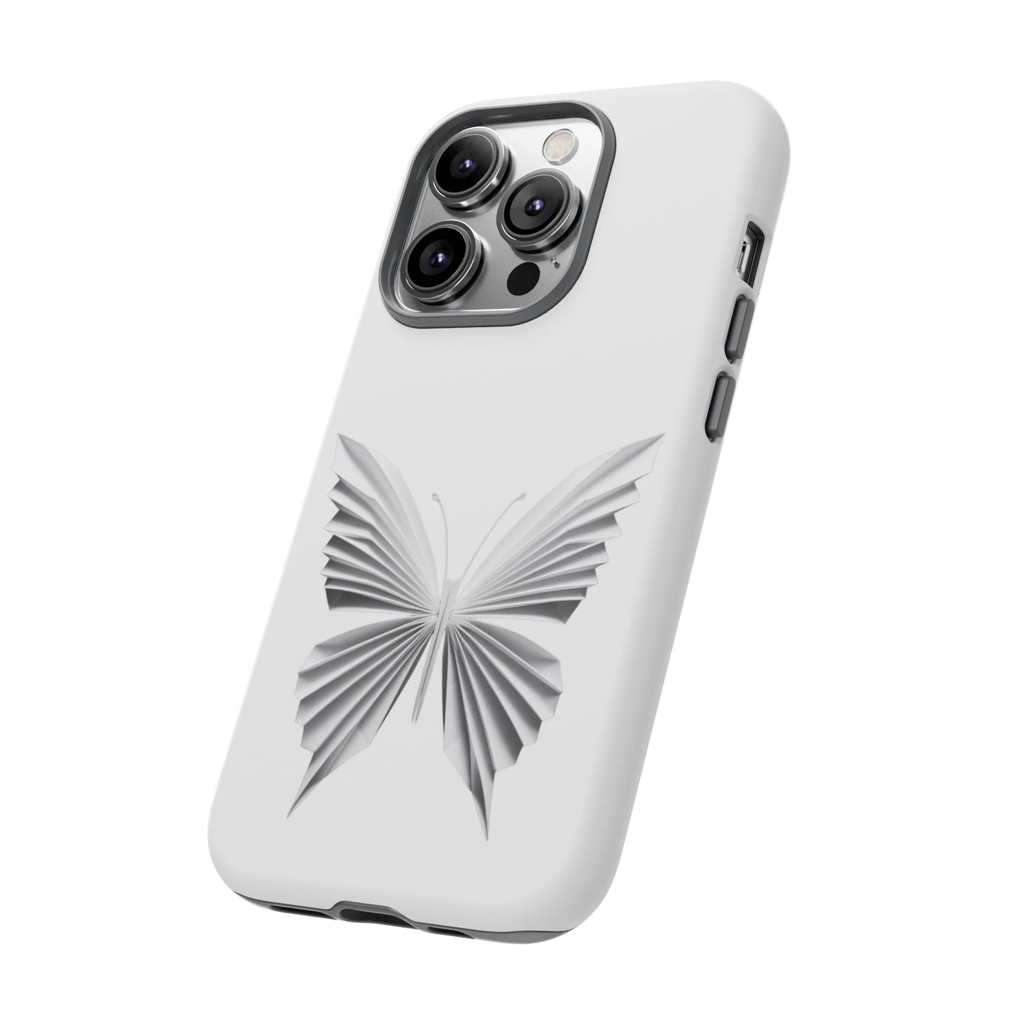 Origami White Butterfly Tough Cases iPhone/Google/Samsung