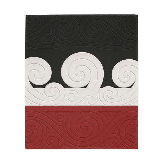 Mana Motuhake #2 Plush Fleece Blanket