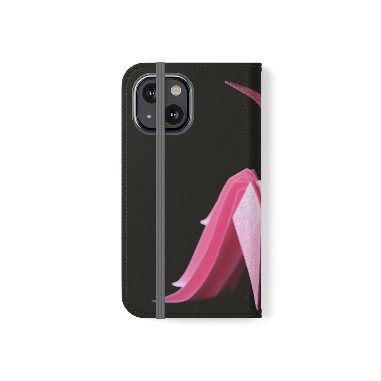 Origami Pink Unicorn Flip Cases iPhone/Samsung