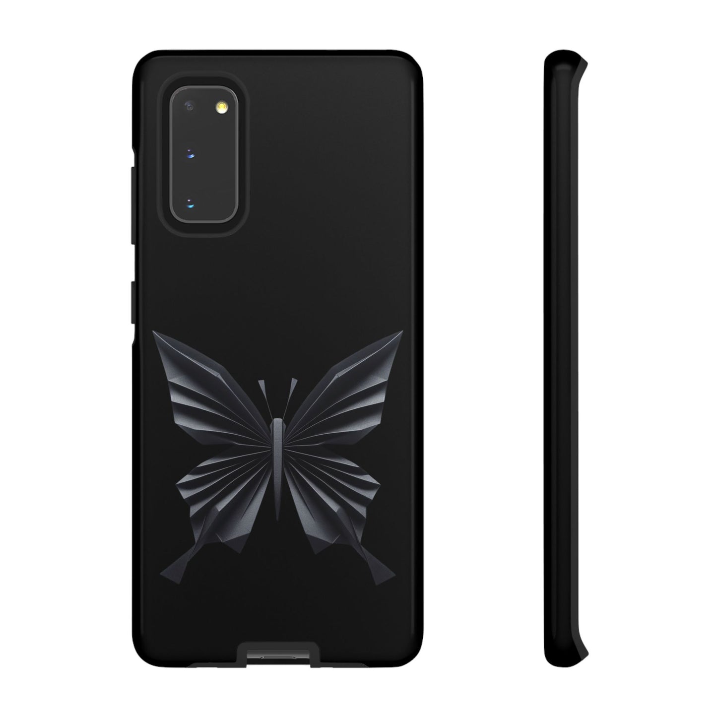 Origami Black Butterfly Tough Cases iPhone/Google/Samsung