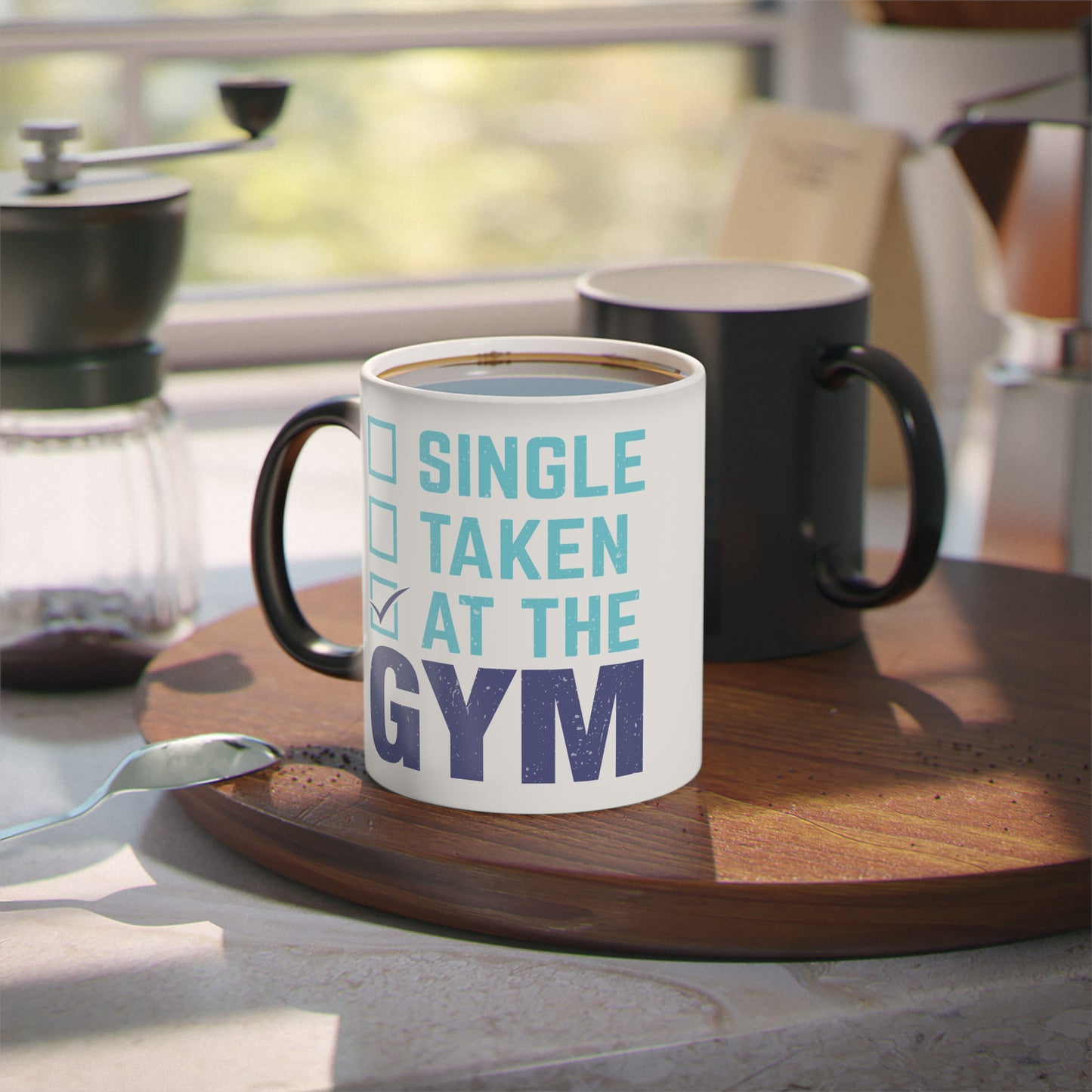 Gym Magic Mug - Color Changing Mug for Fitness Enthusiasts