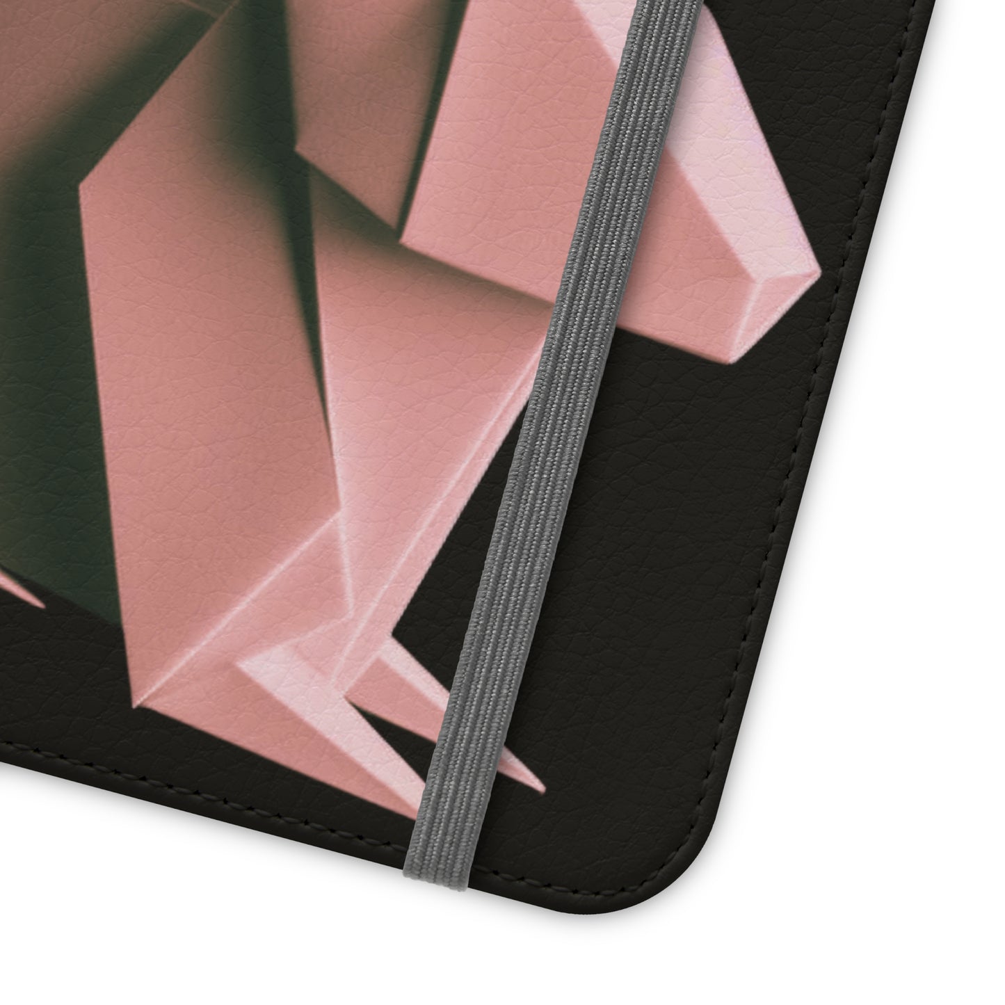 Origami Pink Rabbit Flip Cases iPhone/Samsung