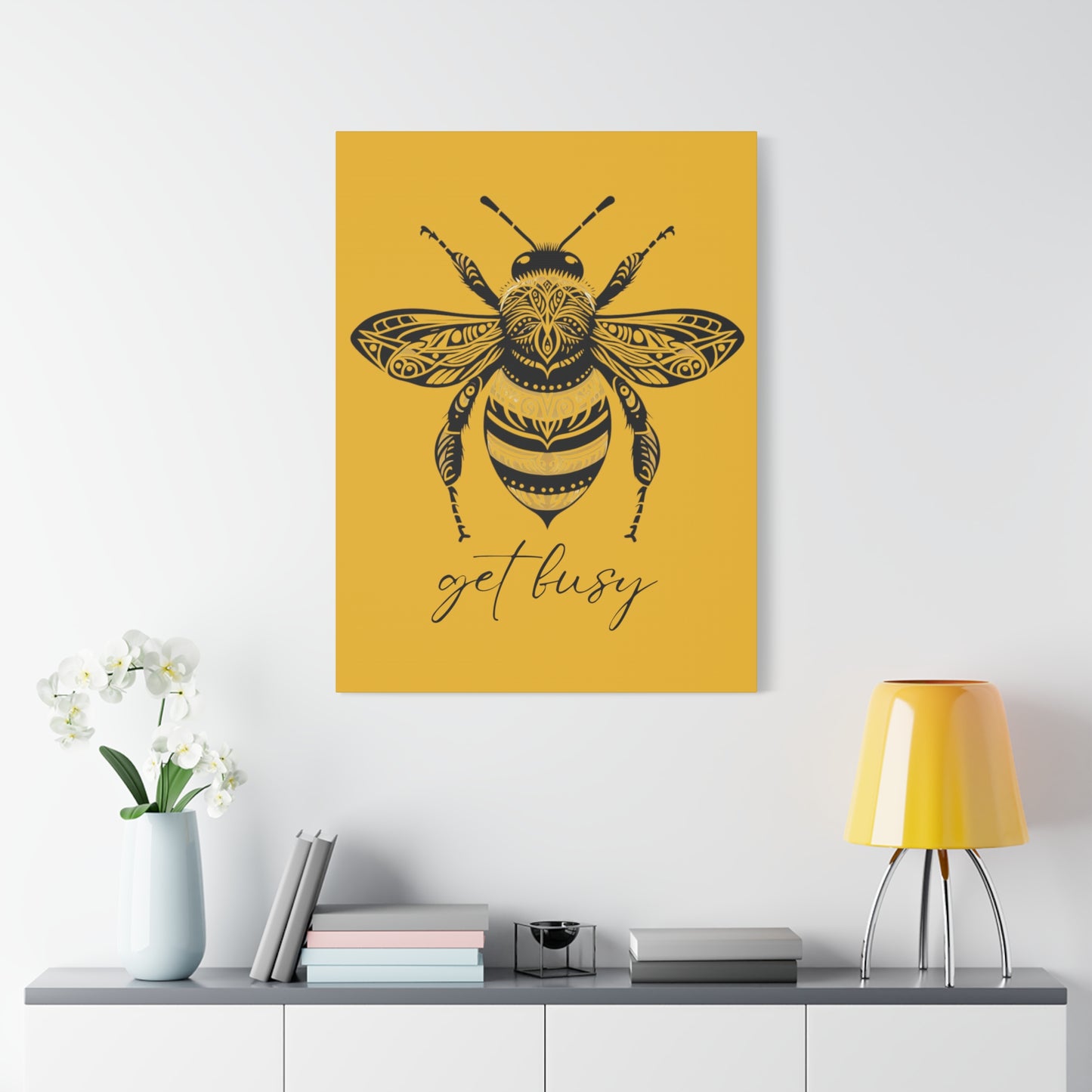 Get Busy Bee Classic Canvas - Yellow