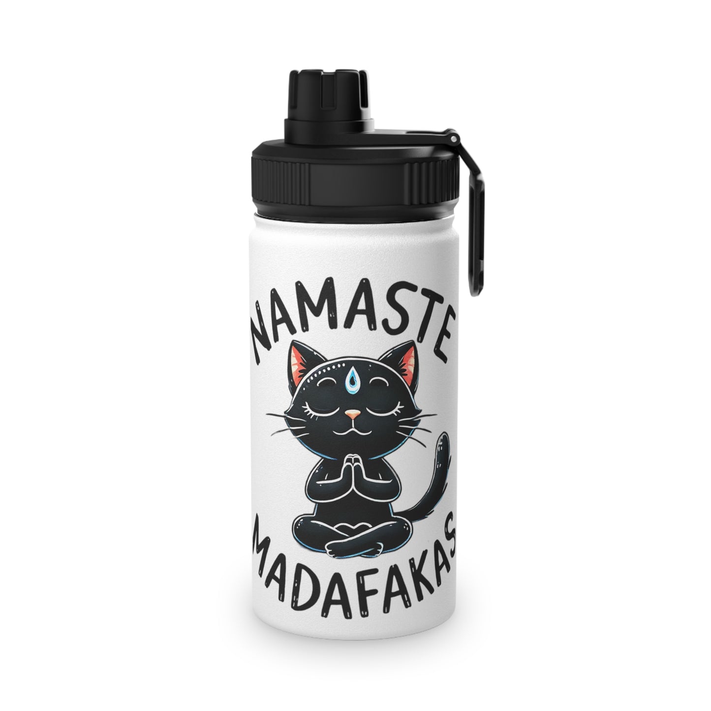 Namaste Madafakas Stainless Steel Water Bottle - # Sizes