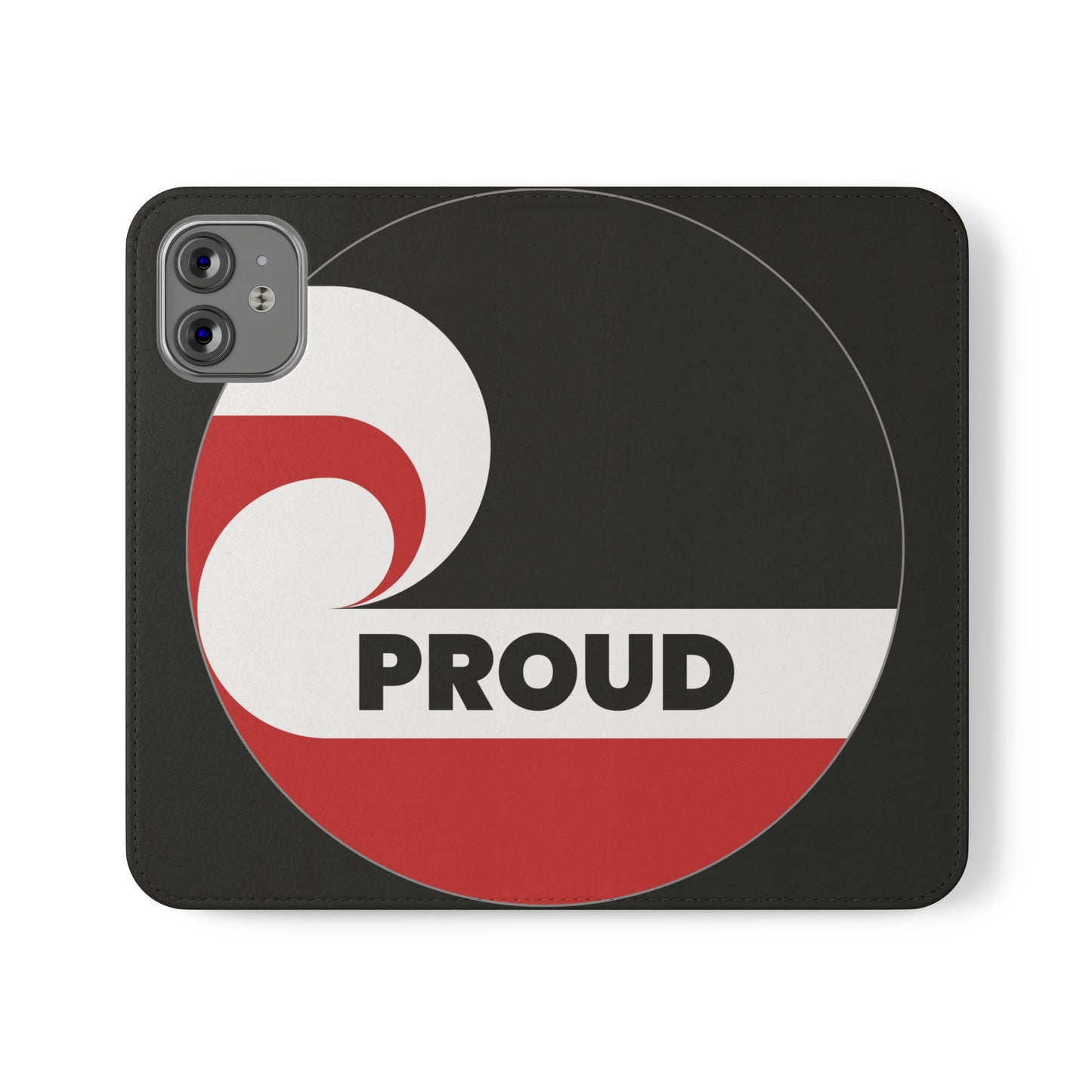 PROUD Flip Cases for iPhone/Samsung - black