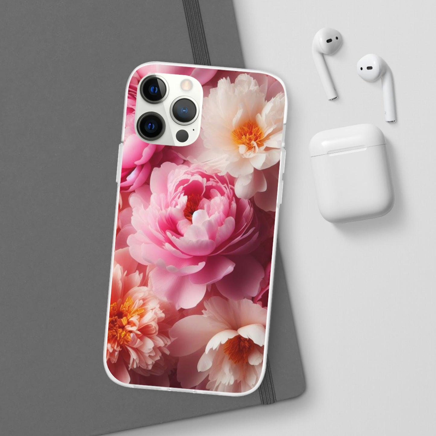 Peonies Flexi Cases