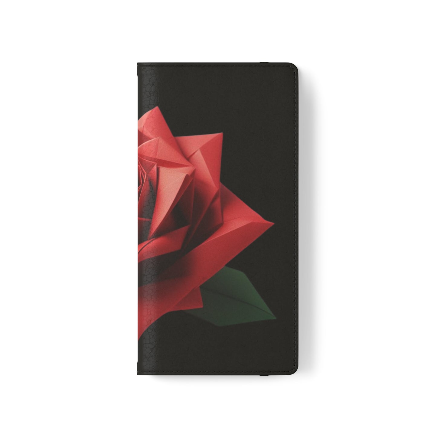 Origami Red Rose Flip Cases iPhone/Samsung