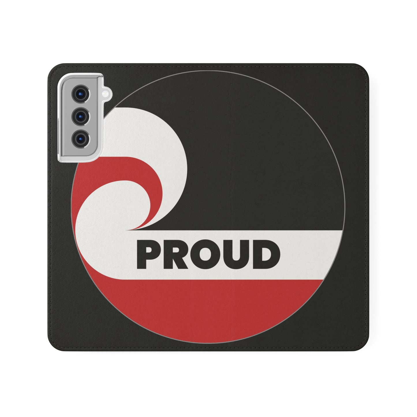 PROUD Flip Cases for iPhone/Samsung - black