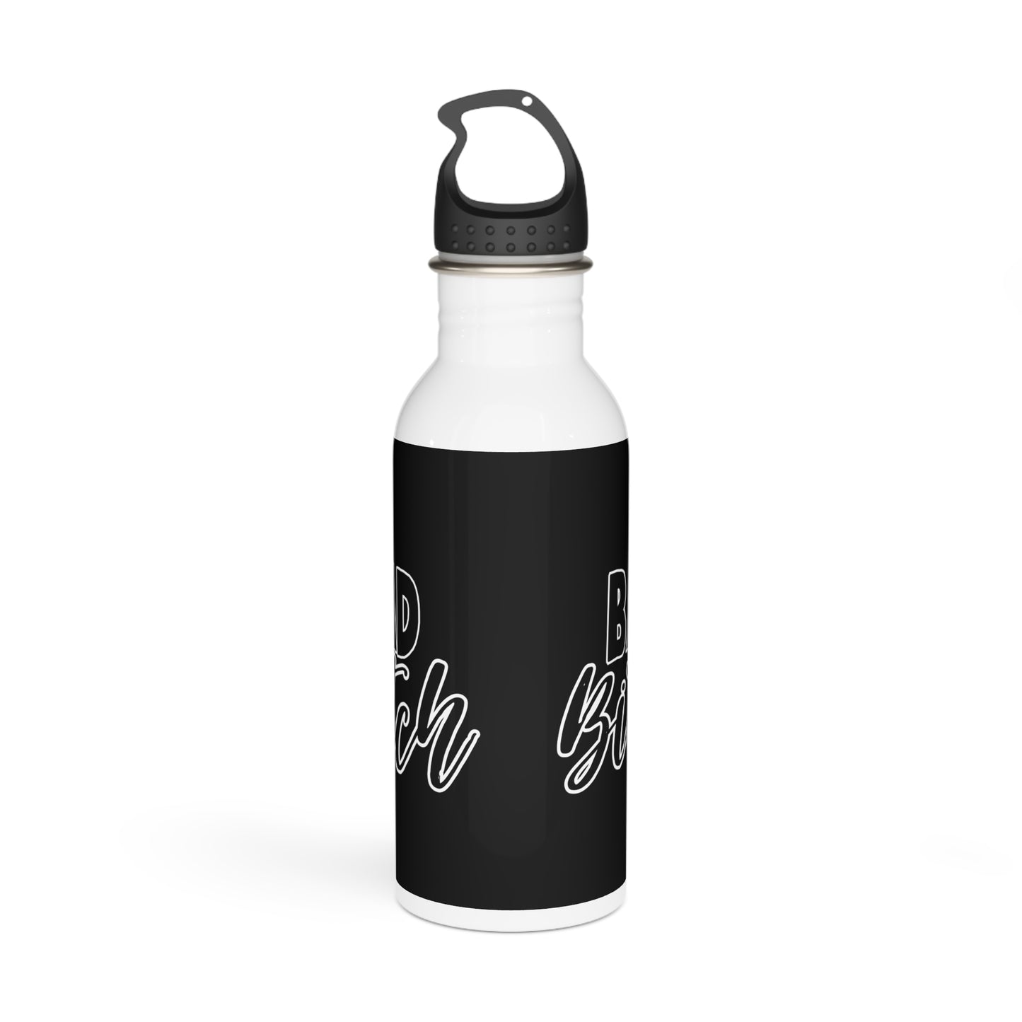 Bad Bitch Stylish Stainless Steel Water Bottle - Eco-Friendly, Durable, Perfect for On-the-Go - Black