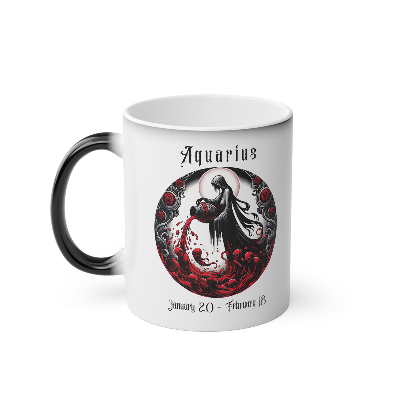 Gothic Aquarius Magic Mug