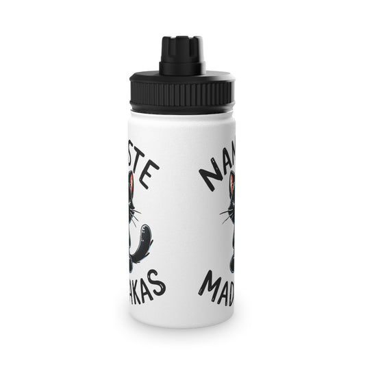 Namaste Madafakas Stainless Steel Water Bottle - # Sizes