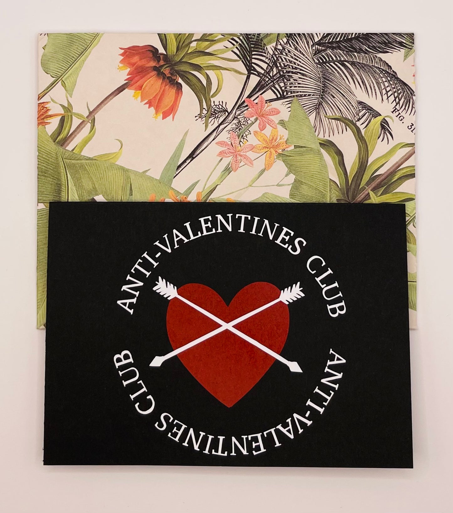 Handmade Love/Valentines/Anti-Valentines cards with Envelope