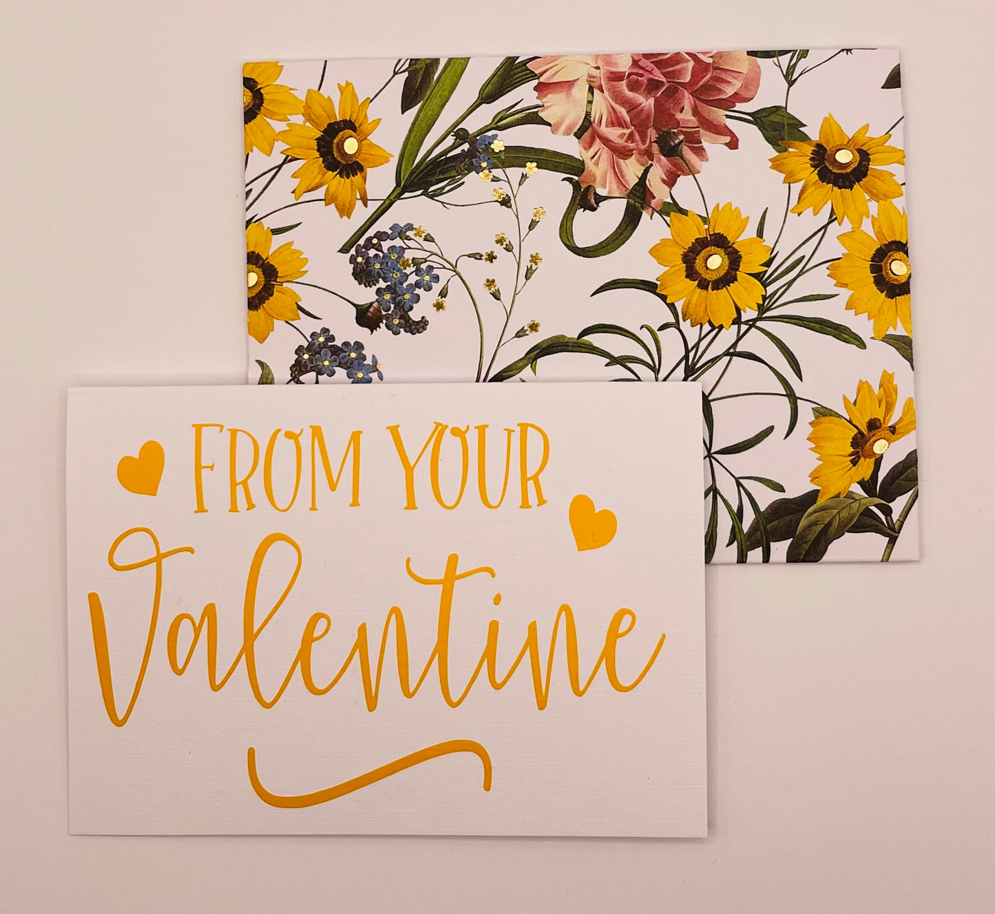 Handmade Love/Valentines/Anti-Valentines cards with Envelope