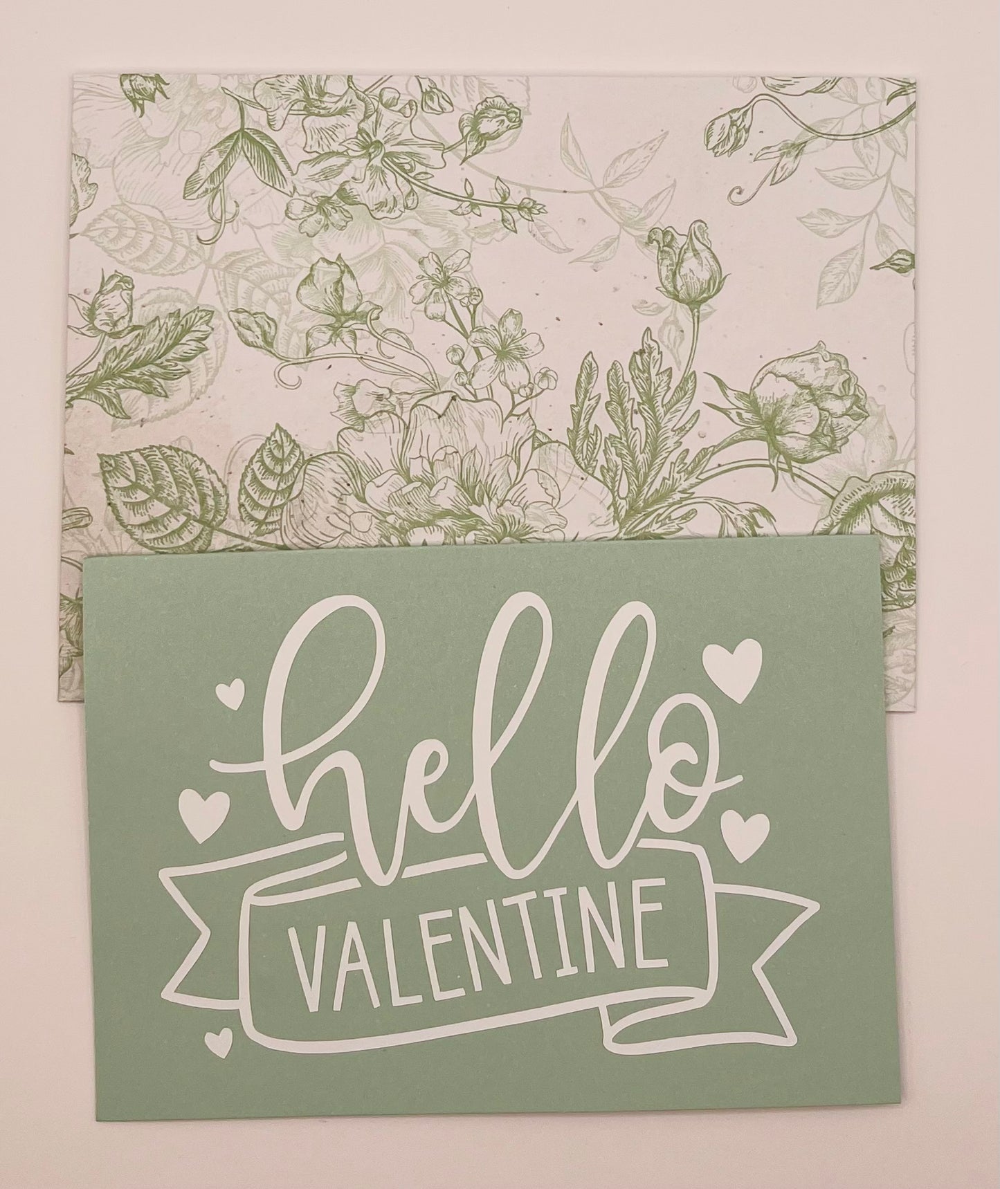 Handmade Love/Valentines/Anti-Valentines cards with Envelope