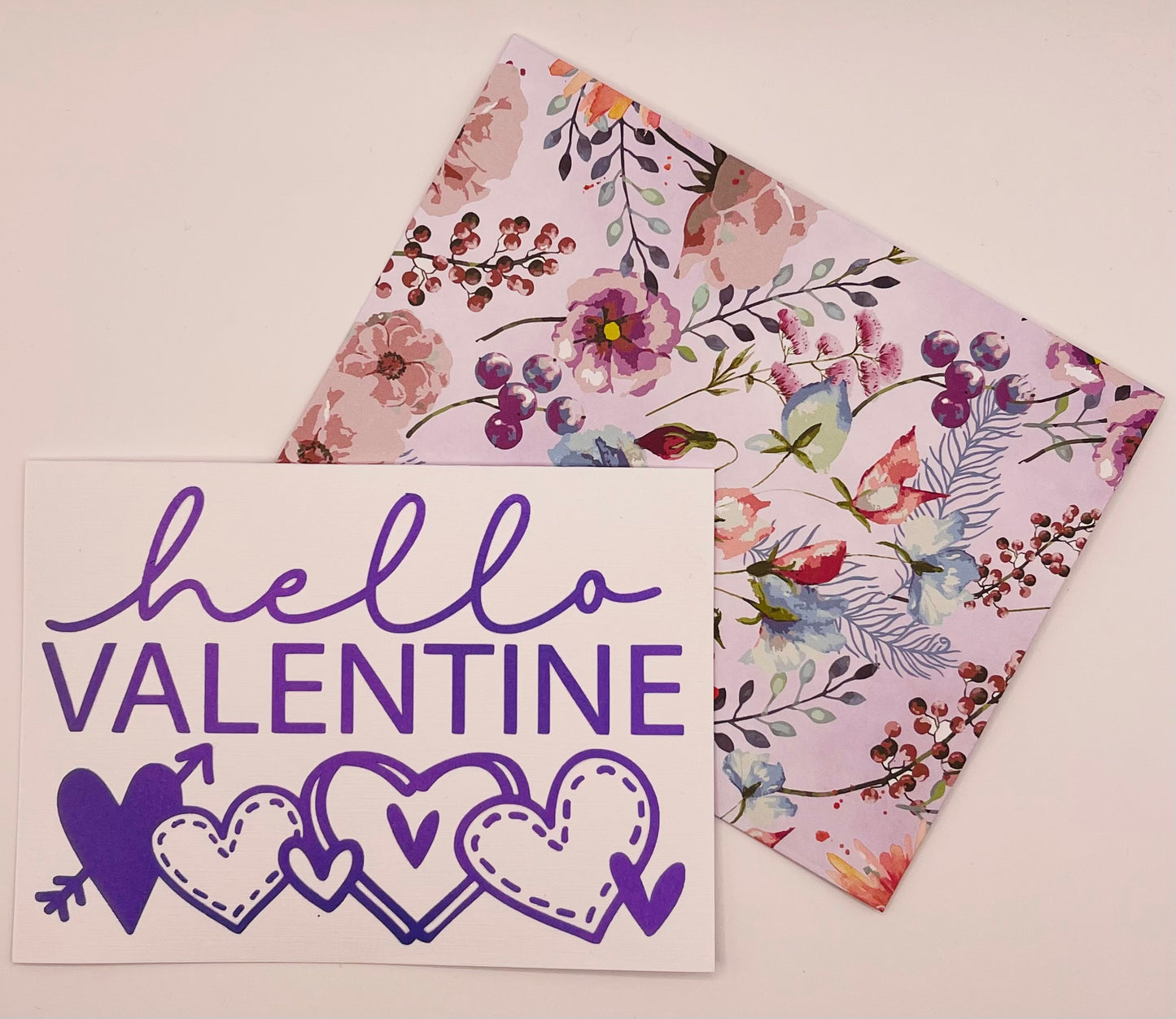 Handmade Love/Valentines/Anti-Valentines cards with Envelope