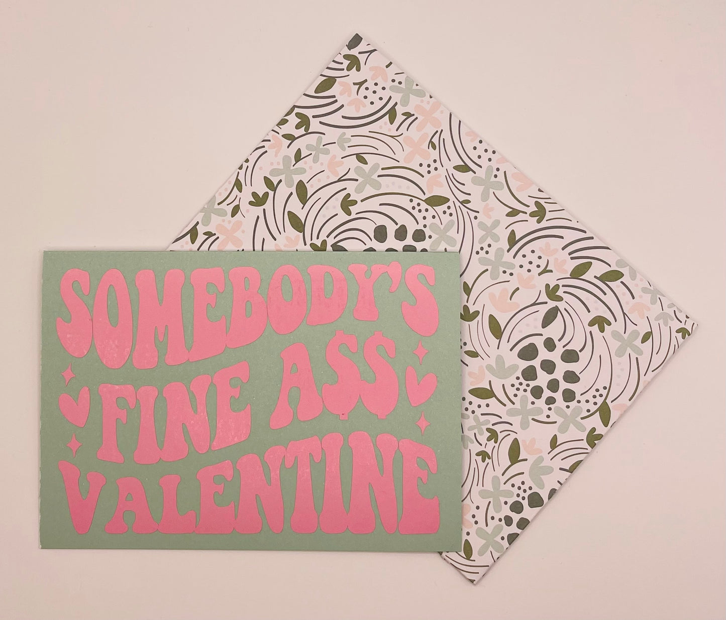 Handmade Love/Valentines/Anti-Valentines cards with Envelope