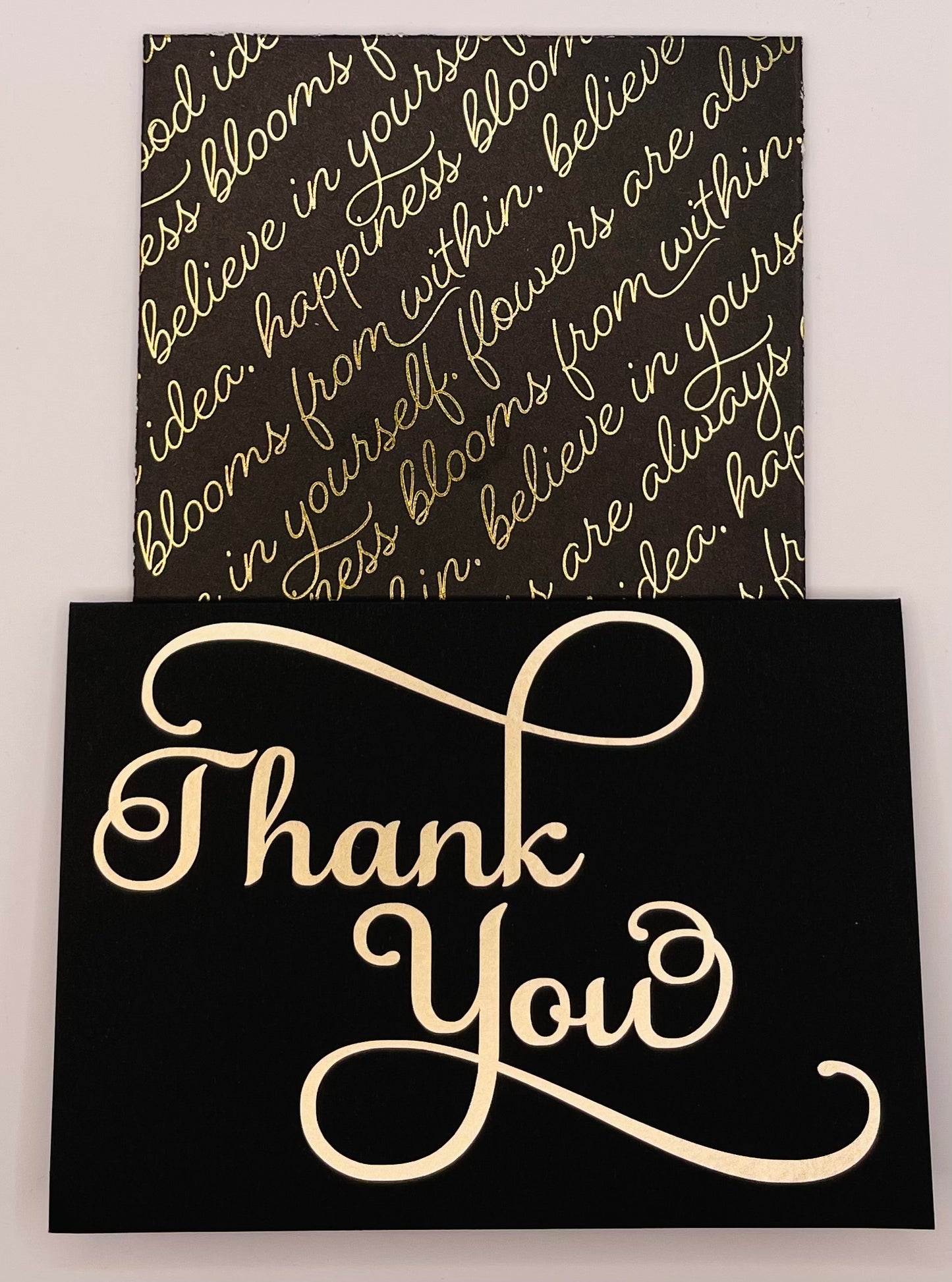 Handmade Thank You/Sorry For Your Loss cards with Envelope