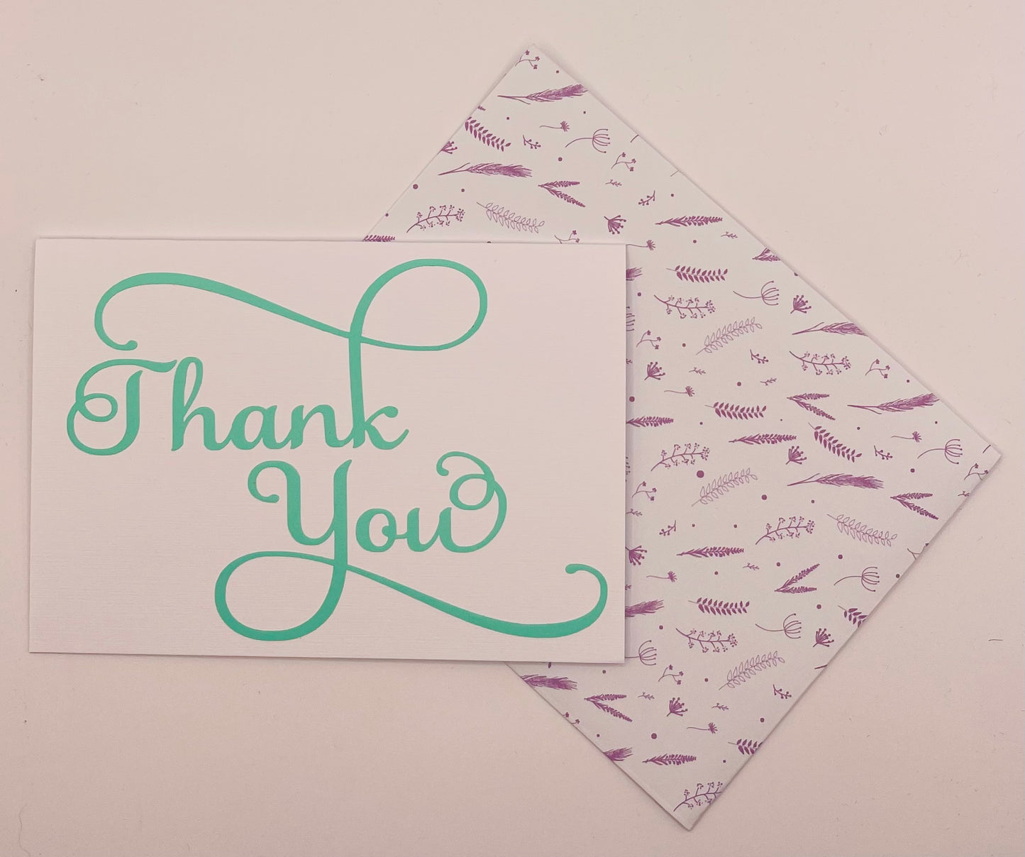 Handmade Thank You/Sorry For Your Loss cards with Envelope