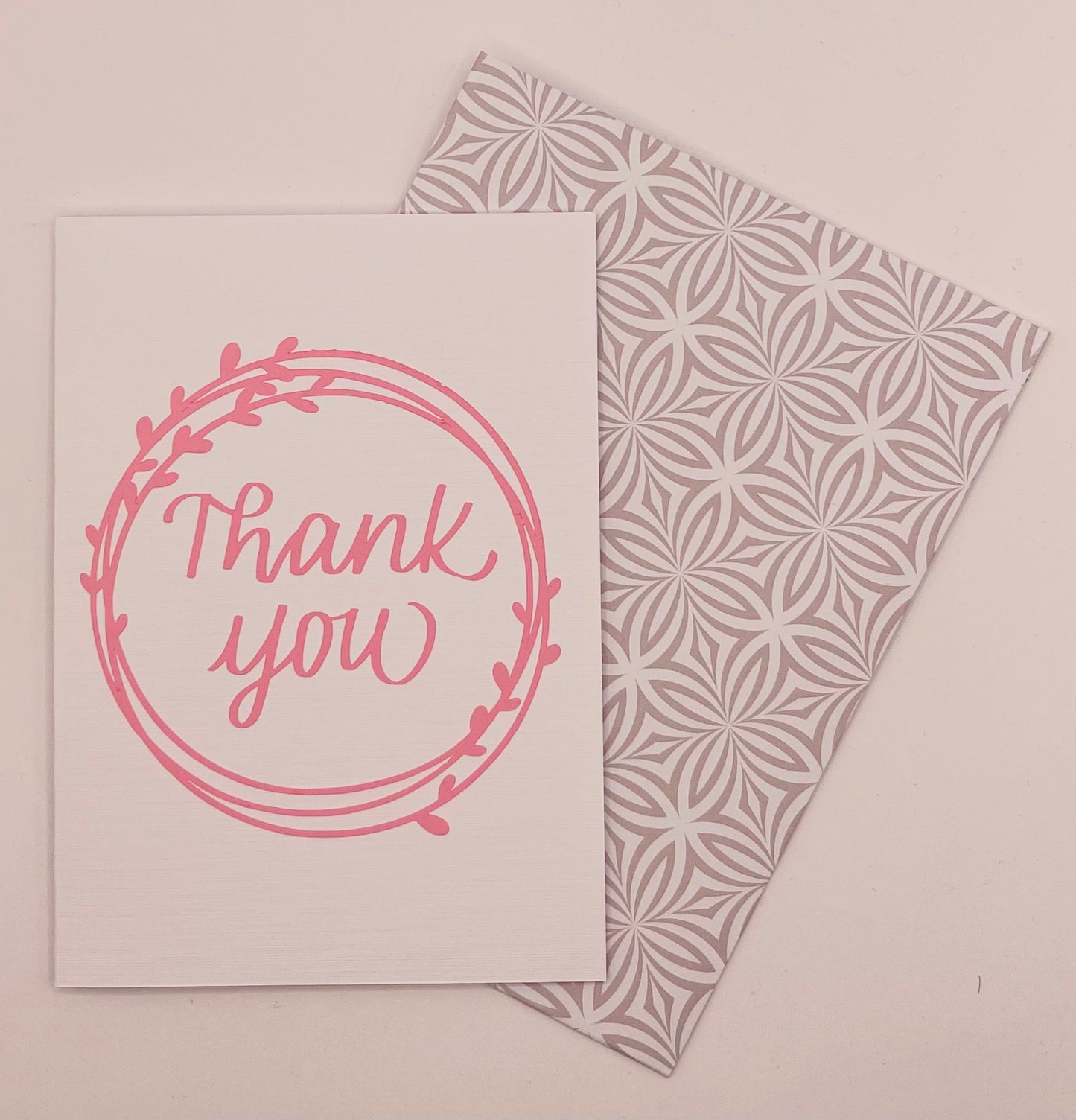 Handmade Thank You/Sorry For Your Loss cards with Envelope