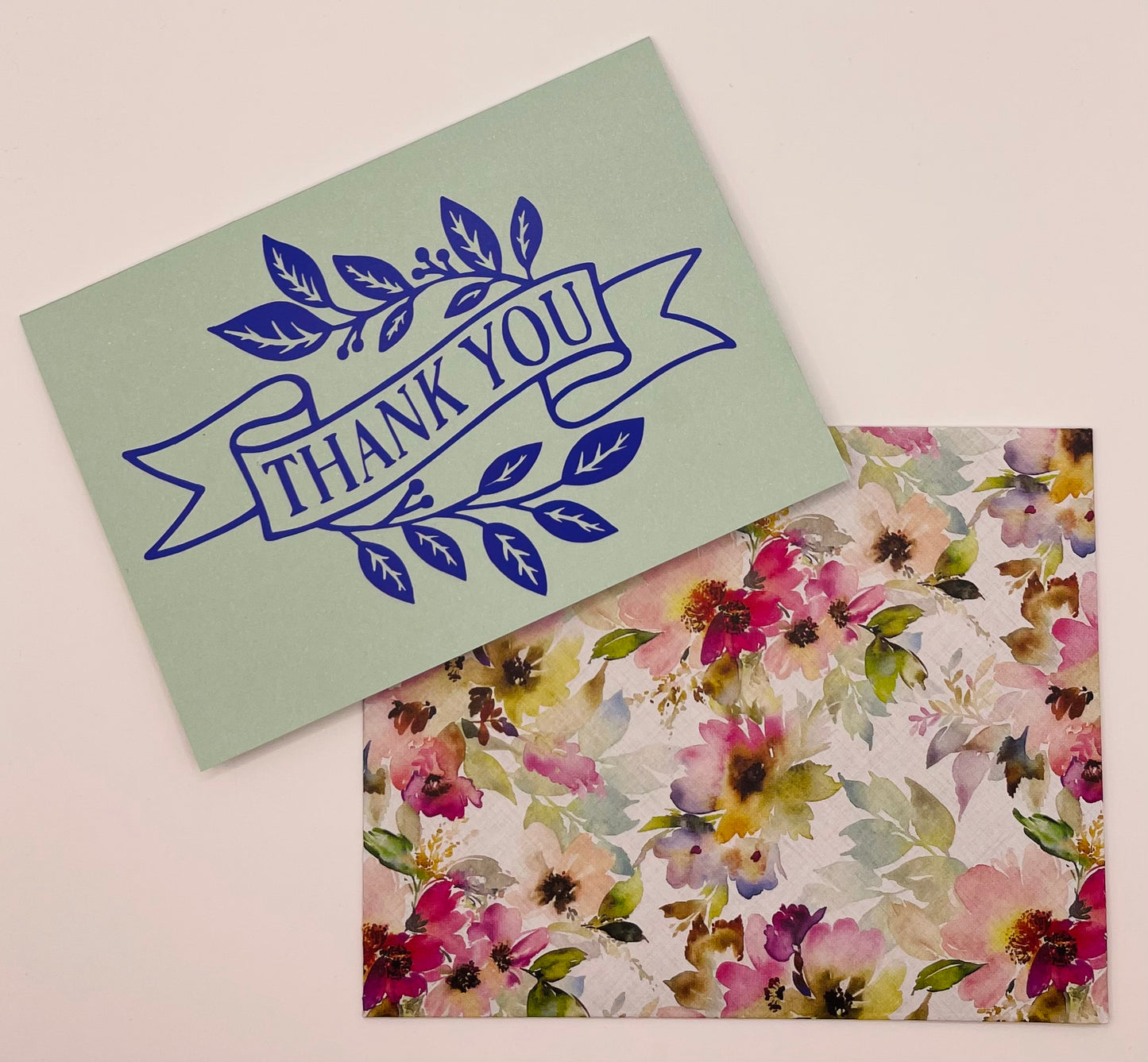 Handmade Thank You/Sorry For Your Loss cards with Envelope