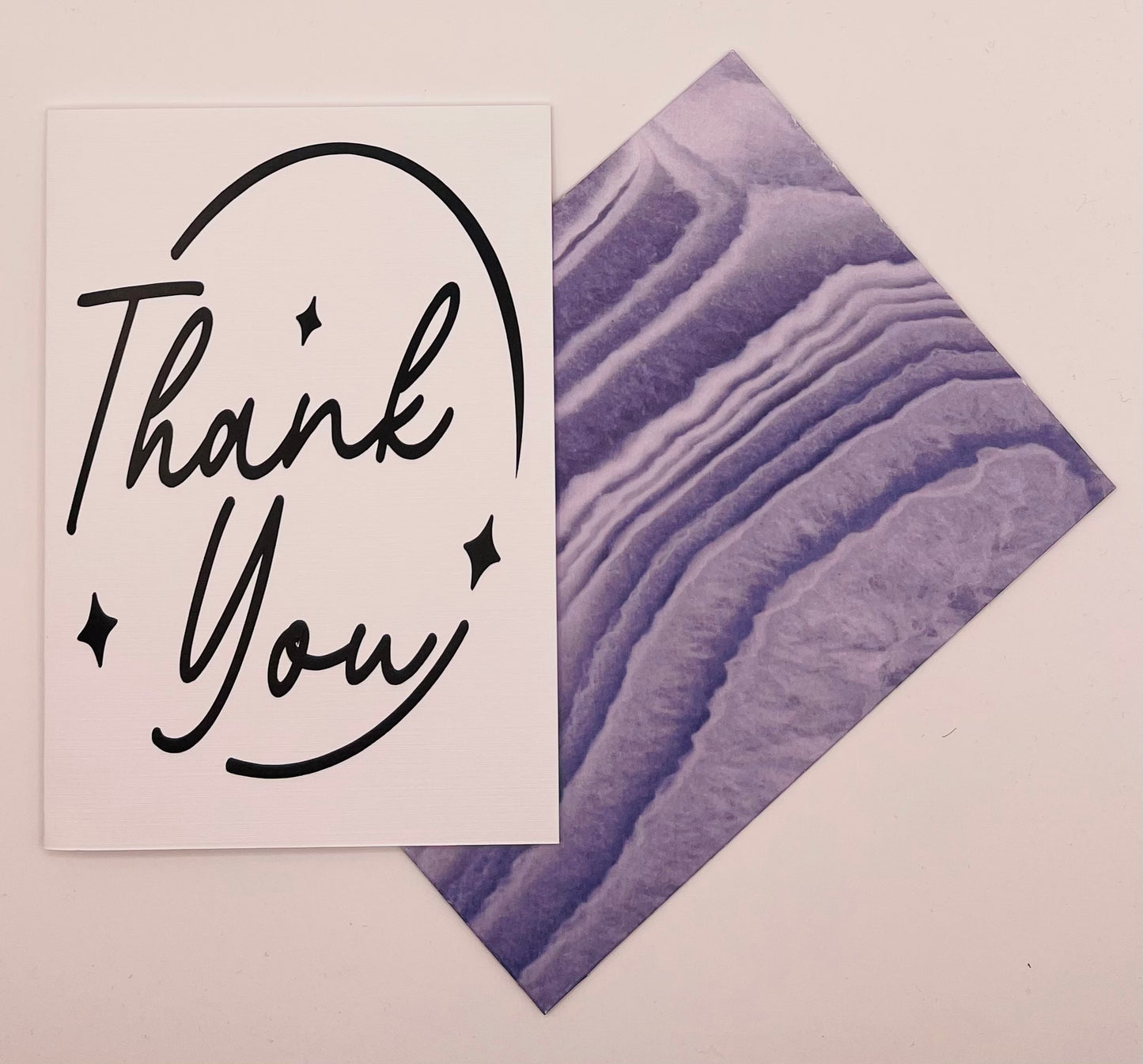 Handmade Thank You/Sorry For Your Loss cards with Envelope